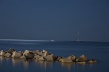 Night view from the seafront in Salerno / ***