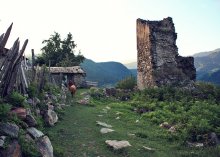 morning in the mountain village of Latali / ***