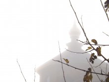 In the fog. / ***