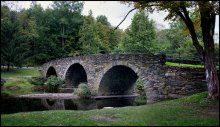 Stone Bridge, Sullivan County, New York, a historic monument. / ***
