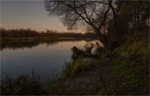 Landscape with fox mermaid :) / ***