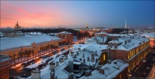 Winter on the roofs of St. Petersburg / ***