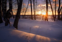 Sunset in Moscow / 10.12.13