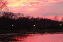 &quot;flaming the heavens&quot; / Borisov ponds.