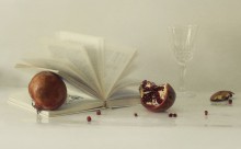 With a book ... / ........................