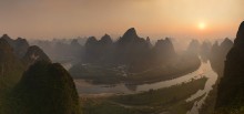 hills on the Li River / ***