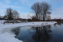 Spring on the outskirts of the town / ***