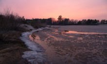 Spring pink evening / ***