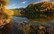 Autumn on the lake ... / ***