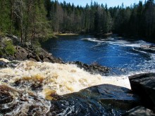 Rivers and waterfalls Karelia / ***