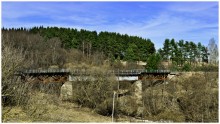 F / A bridge over the river Luzhesnyanka / ***