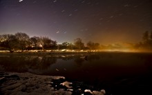 &quot;Tuul&quot; river evening / tuul