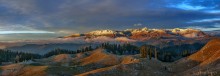 Arbaa ridge at sunset. / ***