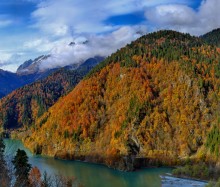 Autumn in the mountains. / ***