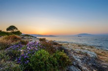 Sunset on the island of Zakynthos / ***