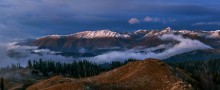 Mountain twilight. / ***