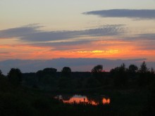 Dry brush sunset ... / ***