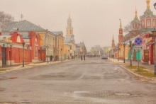 old town in the fog ... / ***