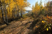 In the midday sun in October / ***