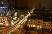 Kiev in the evening / ***