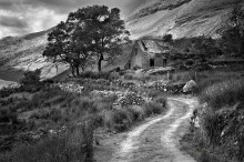Dromluska / Old farmhouse in the Black valley (Kerry / Ireland)