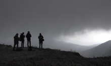 Looking over the valley / ***