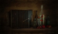 Still life with accordion / +++