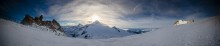 view of the Olperer / 31.10.2014, Hintertuxer Gletscher, Zillertal, Tirol, Austria...