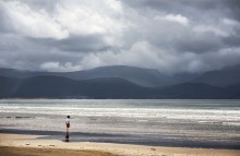 All alone / Inch beach (Dingle/ Ireland)