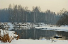 Morning and reflection river / ***