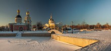 Winter evening in the suburb Rogozhskoy / ***