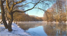 winter afternoon on the river / ***