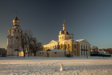 Winter evening in the suburb Rogozhskoy / ***