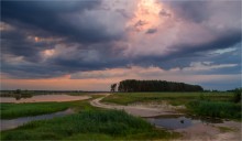 Landscape with clouds / ***