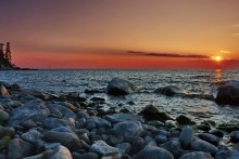 Evening curtain sacred sea ... / ***