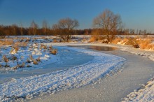 Evening on the River Plisa / ***