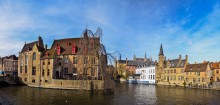 Panorama of Bruges. / ***