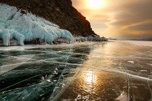 Ice and Fire Lake Baikal / ***