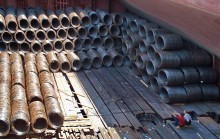 In the hold of a merchant ship / ***