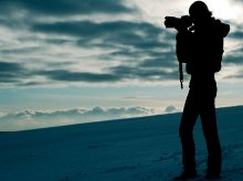 Photographers in Antarctica ... / ***