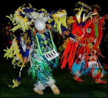 Pow Wow. Grass Dancing / ***