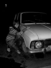 girl with car / )))