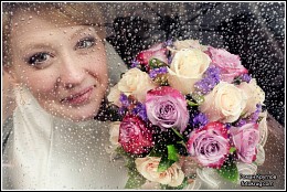 Rain during the wedding. / ***