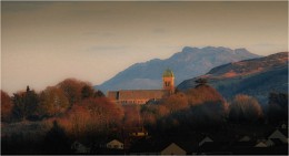 ... At sunset ... / ...Church of the Sacred Heart, Cloghogue...