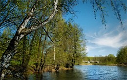 By the lake / ***