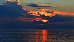 Sunset on the Baltic Sea / ***