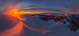 Ridge Aarba - winter view. / ***