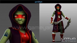 3D Lotha Creature Character Rigging / ***