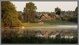 Early morning on the river Kuban / ***