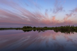 Sunset reflection. / ***